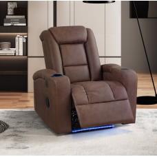 99096 STRESSLESS Caramel Power Recliner